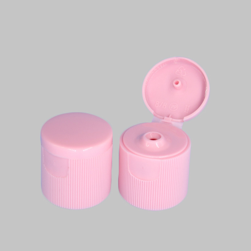 28/415 Cloreful Plastic Cosmetic Flip Top Cap Ribbed Plastic Bottle Closure