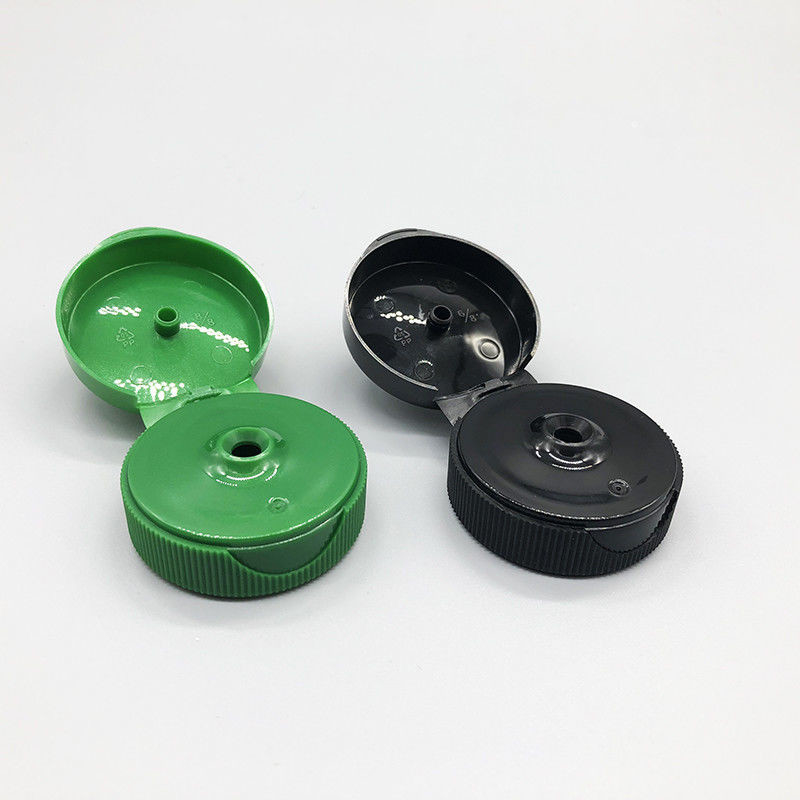 38 / 400 Ribbed Flip Top Plastic Caps , Plastic End Caps Free Samples