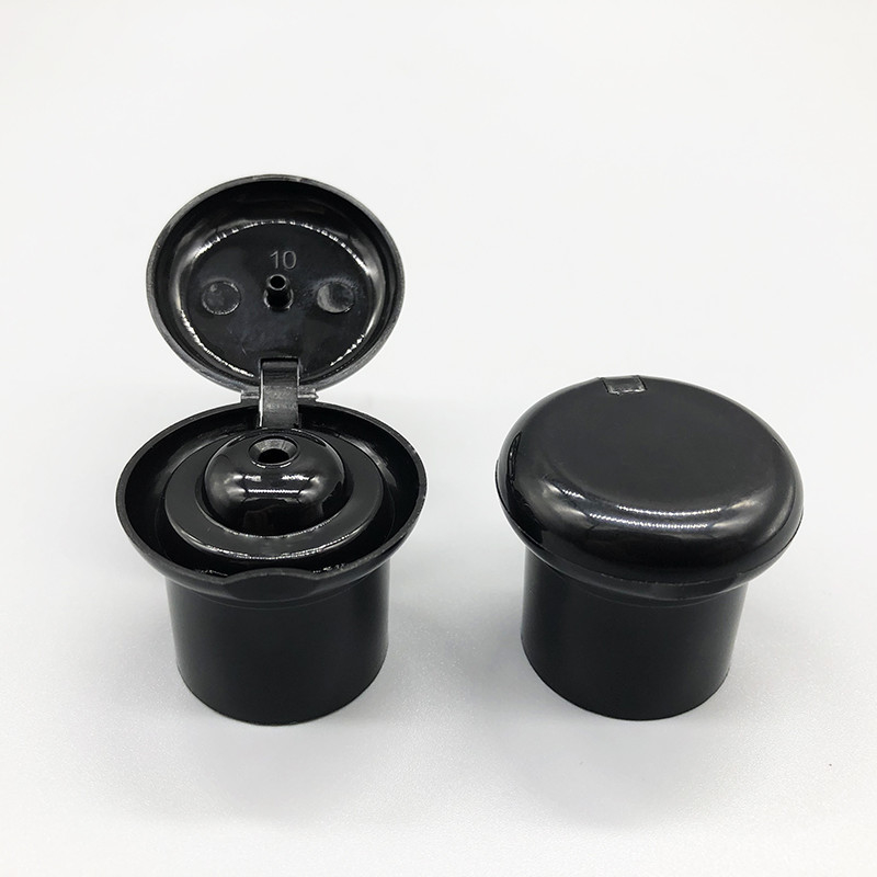 24/415 Cosmetic Plastic Bottle Screw  Mushroom Flip Top Cap Cover